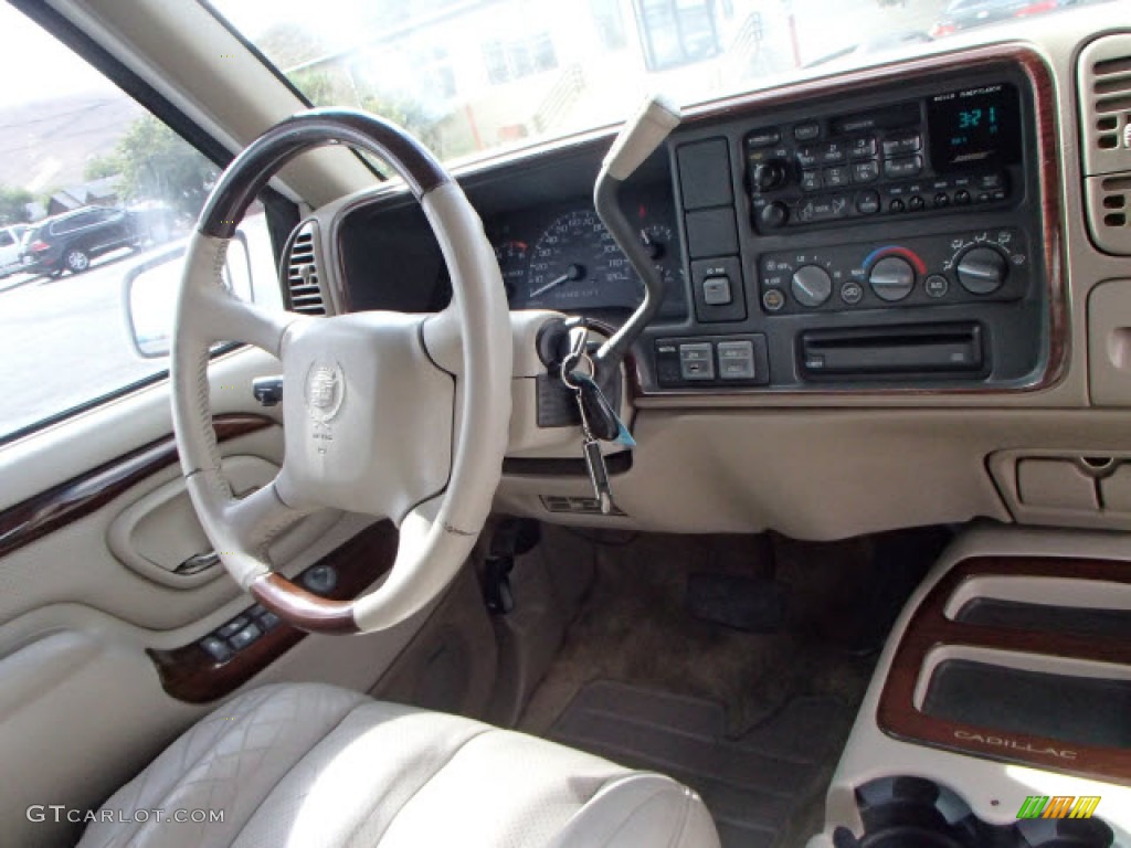 2000 Escalade 4WD - Aspen White / Neutral Shale photo #7