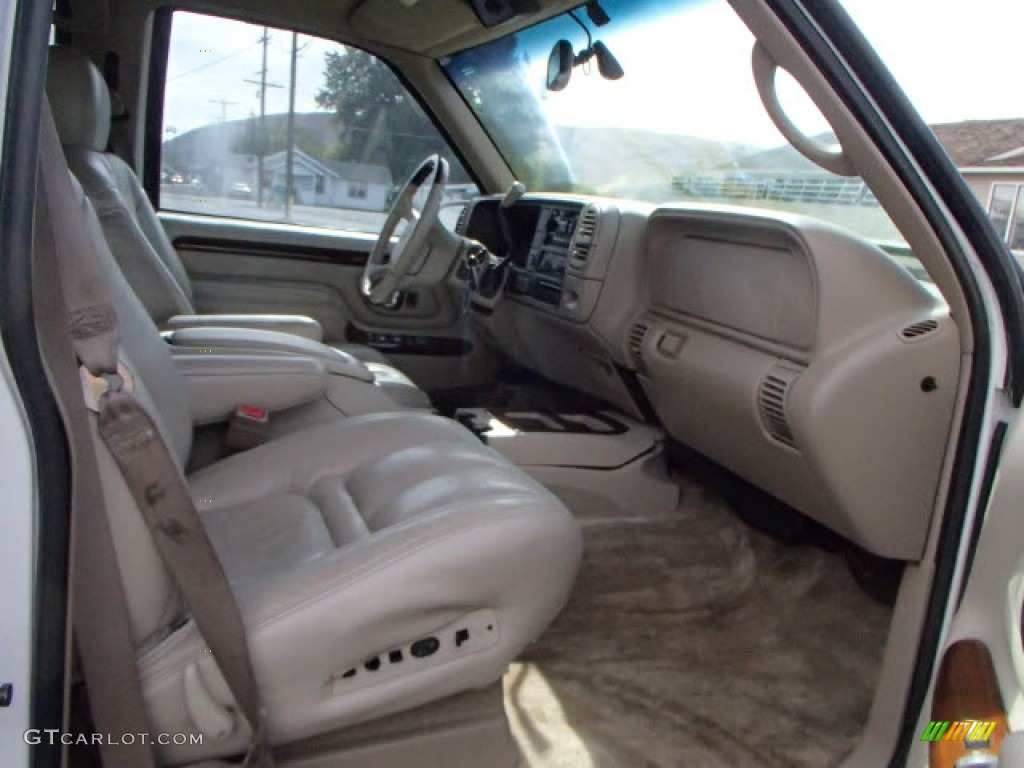2000 Escalade 4WD - Aspen White / Neutral Shale photo #9