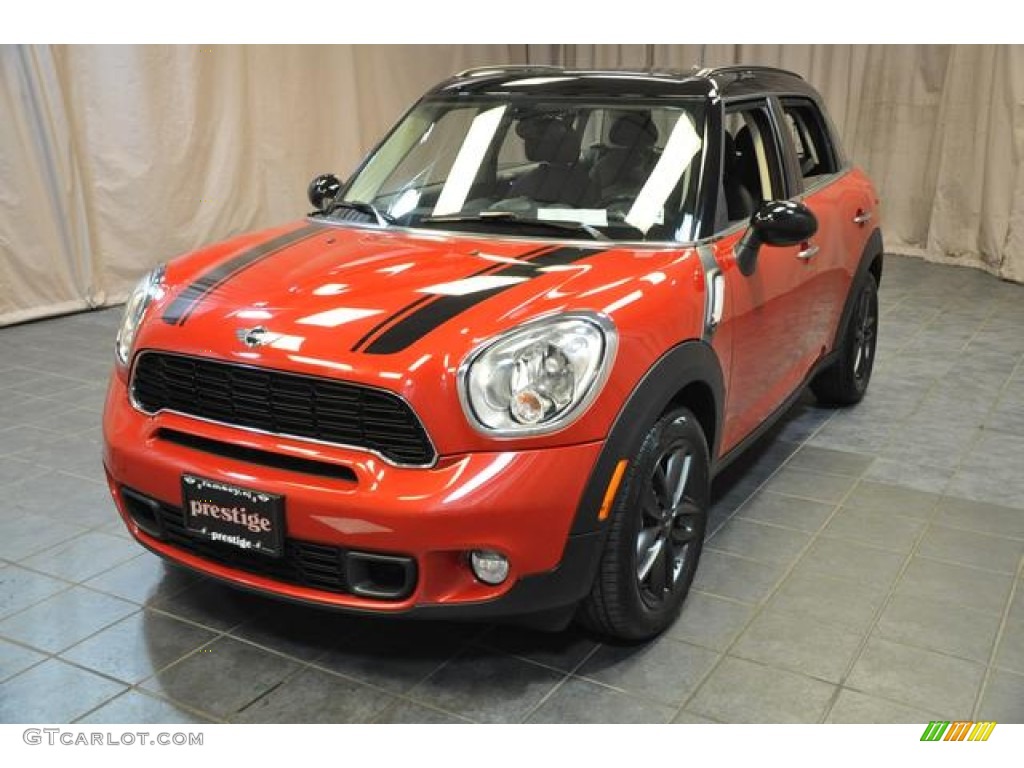 2013 Cooper S Countryman - Blazing Red / Carbon Black photo #1