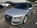 Ice Silver Metallic 2012 Audi A5 2.0T quattro Cabriolet Exterior