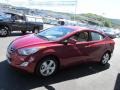 2013 Red Hyundai Elantra GLS  photo #4