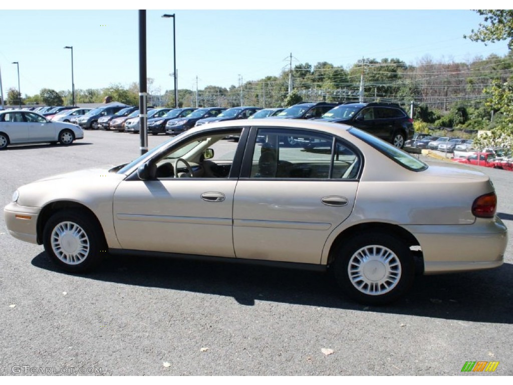 Light Driftwood Metallic 2003 Chevrolet Malibu Sedan Exterior Photo #86203040