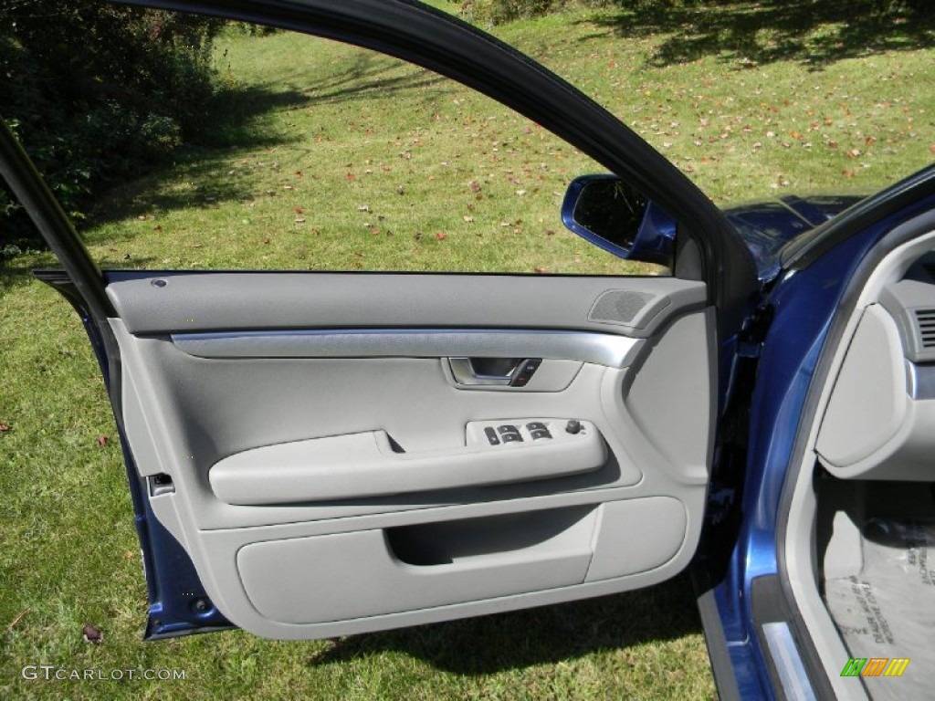 2007 A4 2.0T quattro Sedan - Ocean Blue Pearl Effect / Platinum photo #19