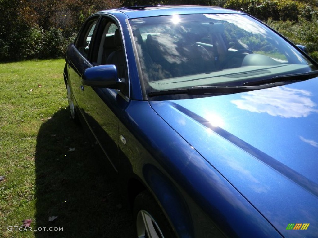 2007 A4 2.0T quattro Sedan - Ocean Blue Pearl Effect / Platinum photo #29