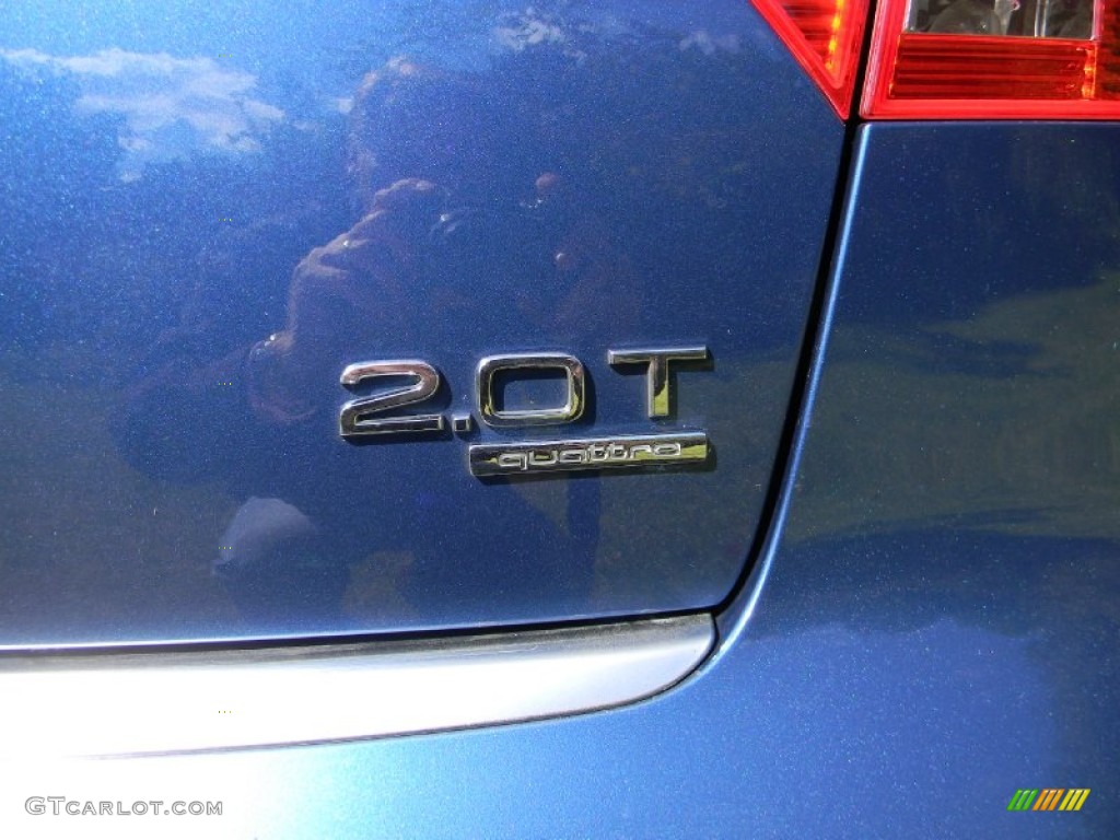 2007 A4 2.0T quattro Sedan - Ocean Blue Pearl Effect / Platinum photo #30
