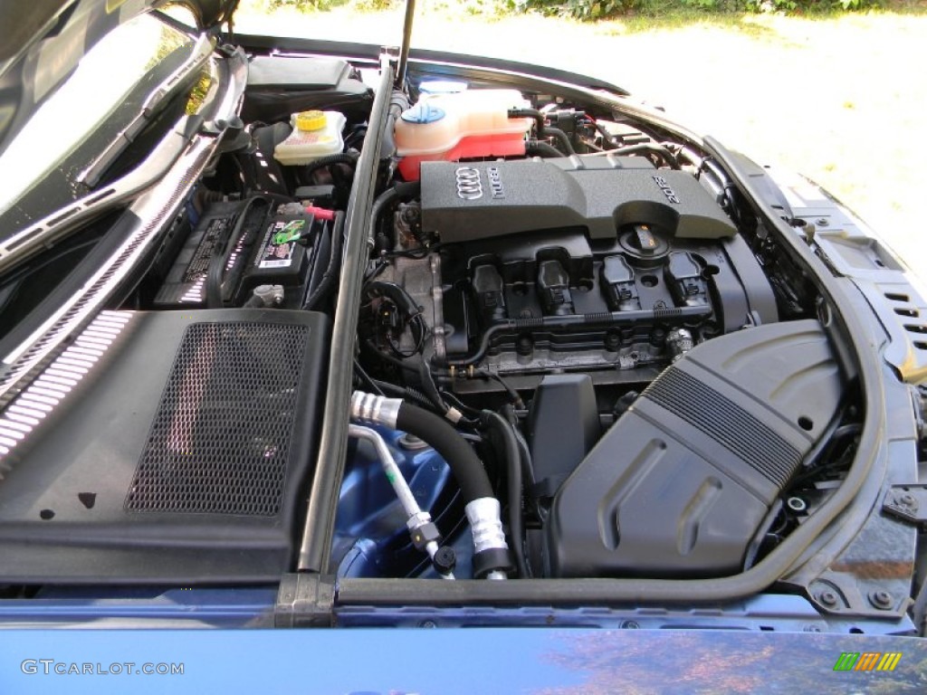 2007 A4 2.0T quattro Sedan - Ocean Blue Pearl Effect / Platinum photo #37