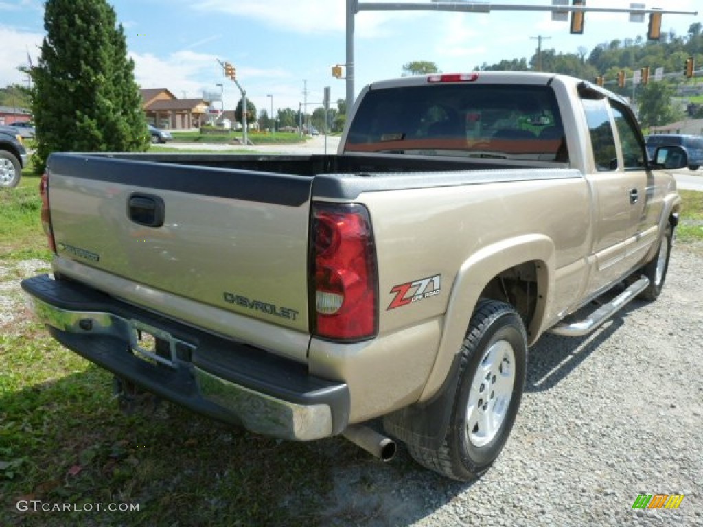 2004 Silverado 1500 Z71 Extended Cab 4x4 - Sandstone Metallic / Tan photo #6