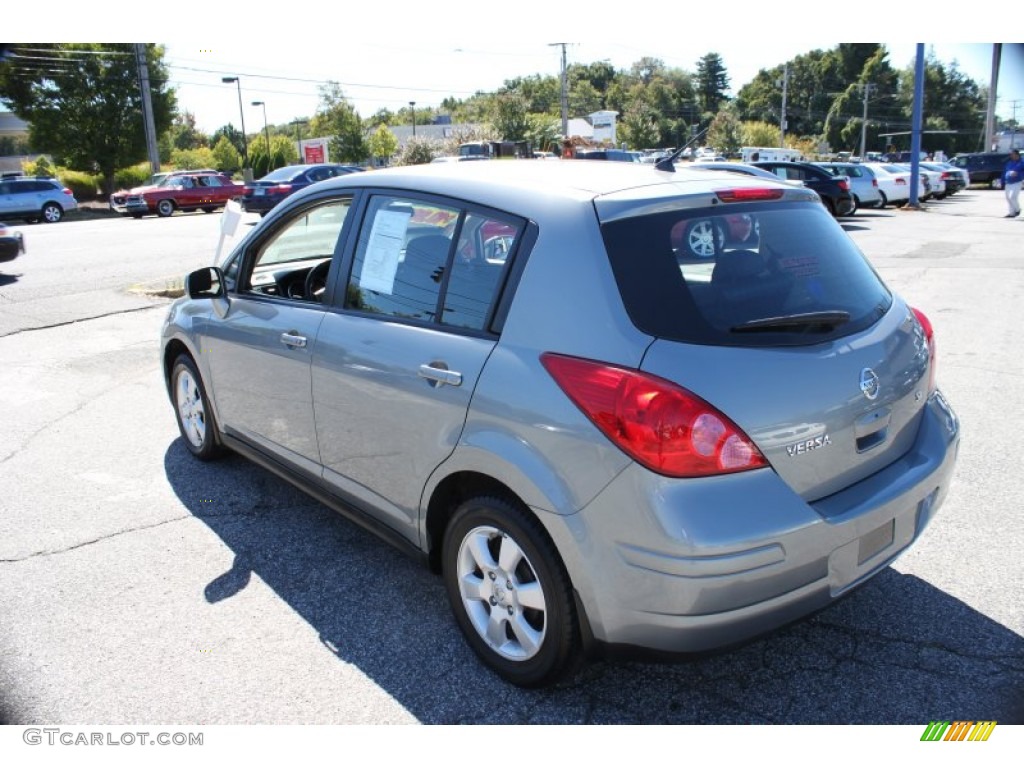 2007 Versa SL - Magnetic Grey Metallic / Charcoal photo #9