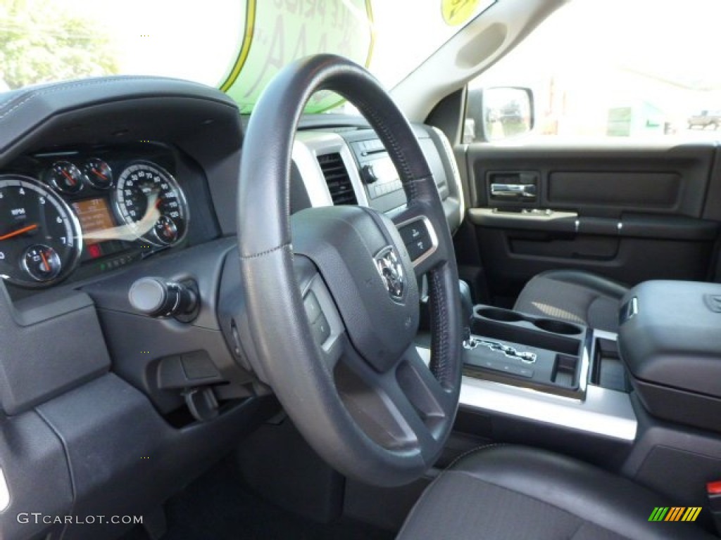 2009 Ram 1500 SLT Quad Cab 4x4 - Mineral Gray Metallic / Dark Slate/Medium Graystone photo #16