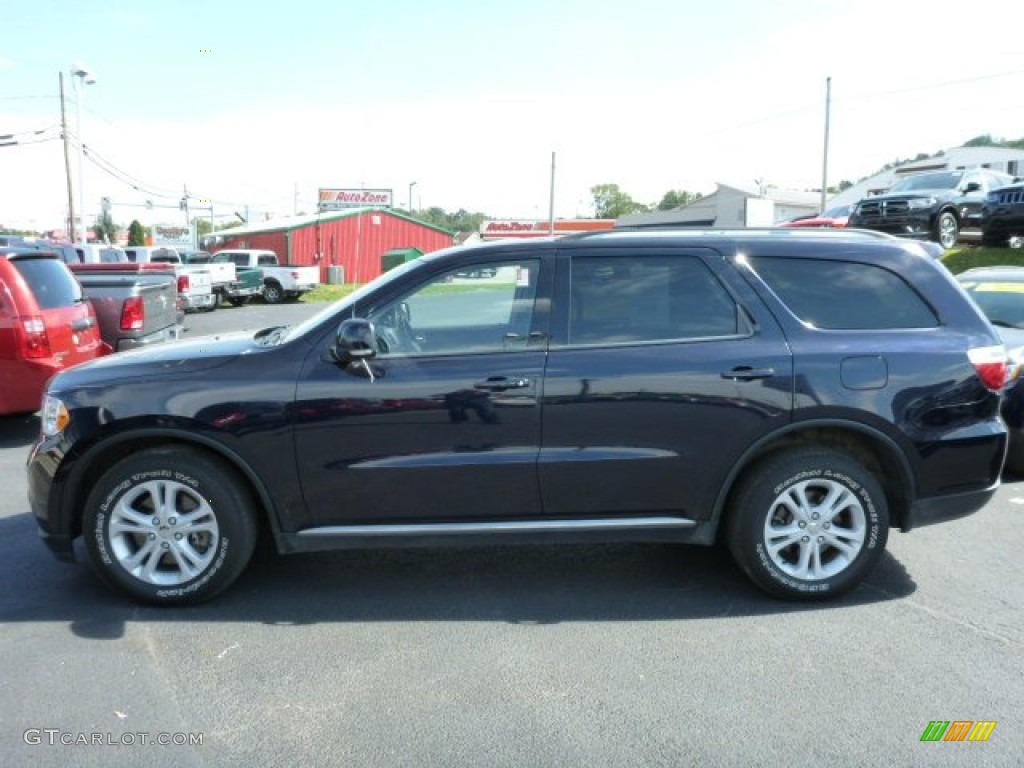 2011 Durango Crew 4x4 - Blackberry Pearl / Black photo #2