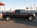 2008 Dark Cherry Metallic Chevrolet Silverado 1500 Z71 Extended Cab 4x4  photo #8