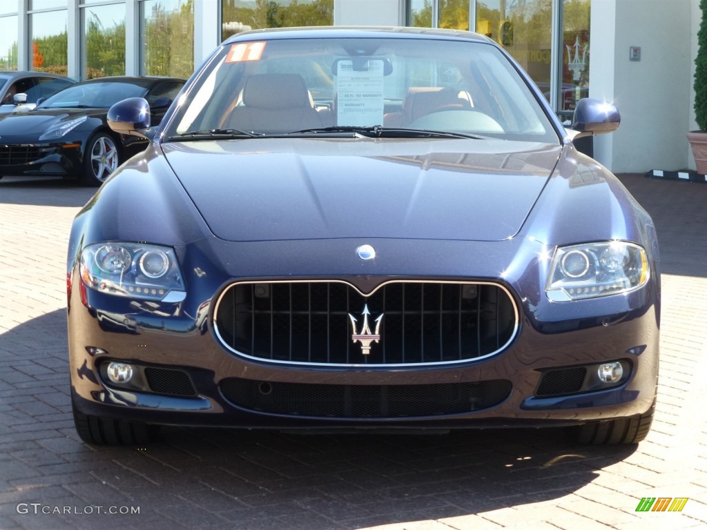 Blu Oceano (Blue Metallic) 2011 Maserati Quattroporte S Exterior Photo #86204924