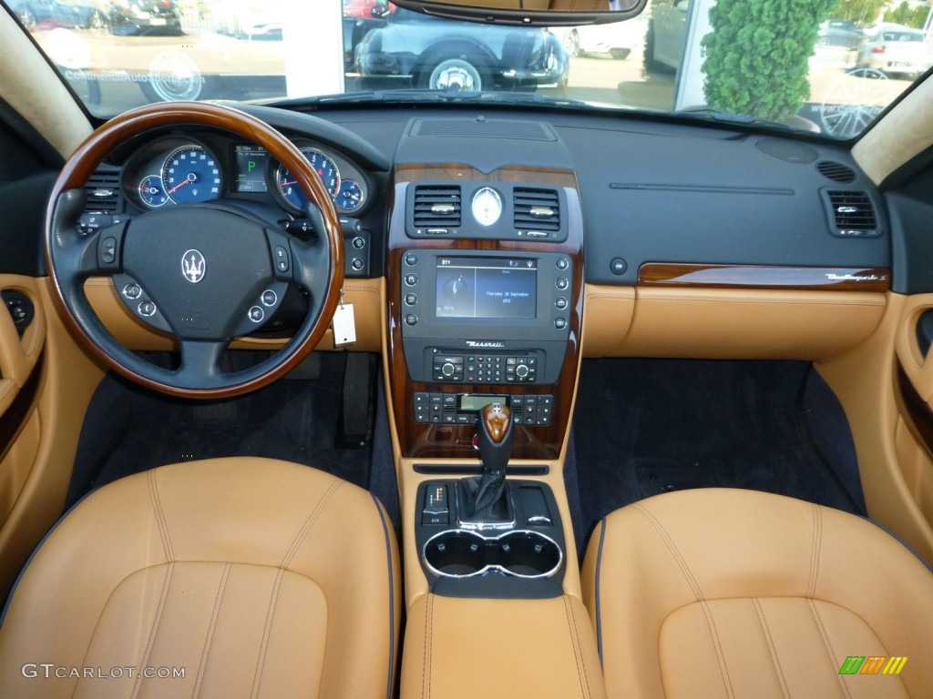 2011 Maserati Quattroporte S Cuoio Dashboard Photo #86204966