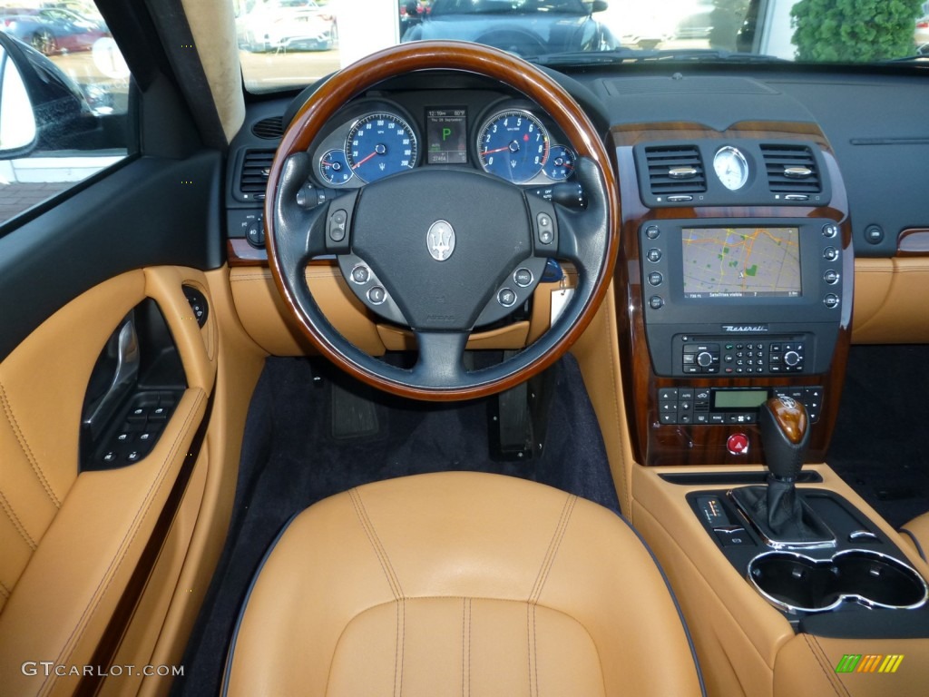2011 Maserati Quattroporte S Cuoio Dashboard Photo #86204975