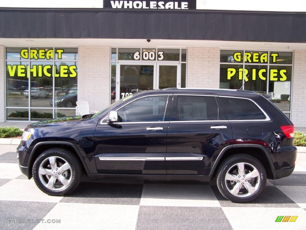 2011 Grand Cherokee Limited - Blackberry Pearl / Black/Light Frost Beige photo #1