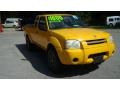 2004 Solar Yellow Nissan Frontier XE King Cab Desert Runner  photo #3