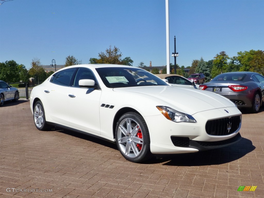 Bianco (White) 2014 Maserati Quattroporte GTS Exterior Photo #86205500
