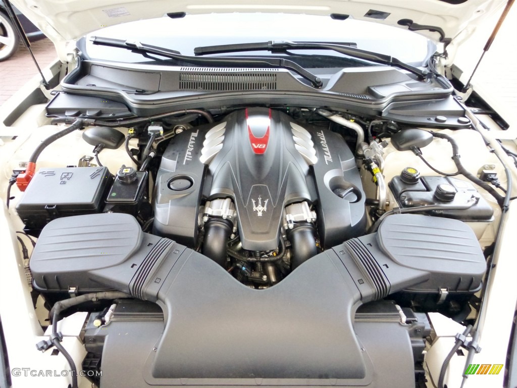 2014 Maserati Quattroporte GTS Engine Photos