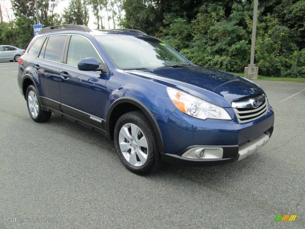Azurite Blue Pearl 2011 Subaru Outback 2.5i Limited Wagon Exterior Photo #86205809