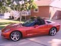 2005 Daytona Sunset Orange Metallic Chevrolet Corvette Coupe  photo #1
