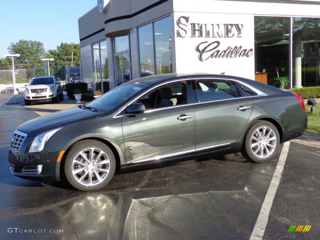 2014 XTS Luxury FWD - Graphite Metallic / Medium Titanium/Jet Black photo #6