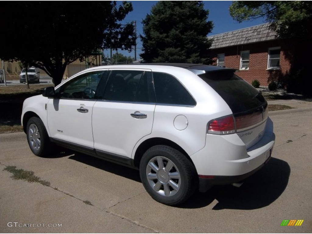 2009 MKX  - White Platinum Tri Coat / Camel photo #1