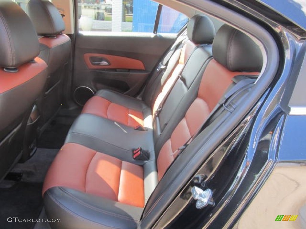 2012 Chevrolet Cruze LTZ/RS Rear Seat Photo #86207936