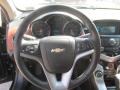 Jet Black/Brick 2012 Chevrolet Cruze LTZ/RS Steering Wheel