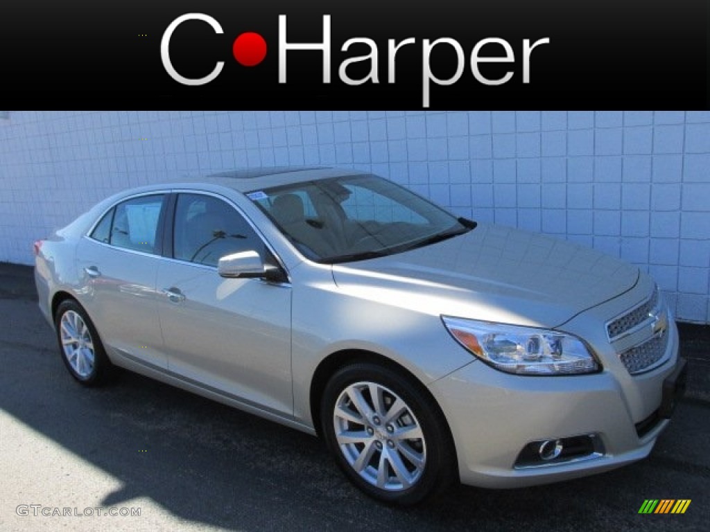 Champagne Silver Metallic Chevrolet Malibu