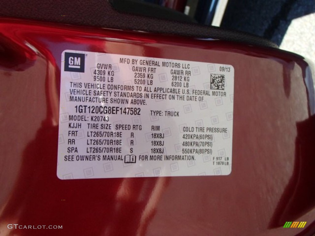 2014 Sierra 2500HD SLE Crew Cab 4x4 - Sonoma Red Metallic / Ebony photo #20