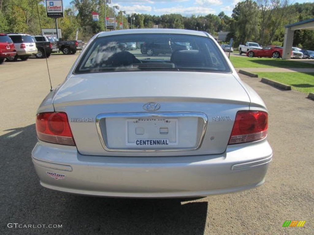 2004 Sonata  - Brilliant Silver / Black photo #5