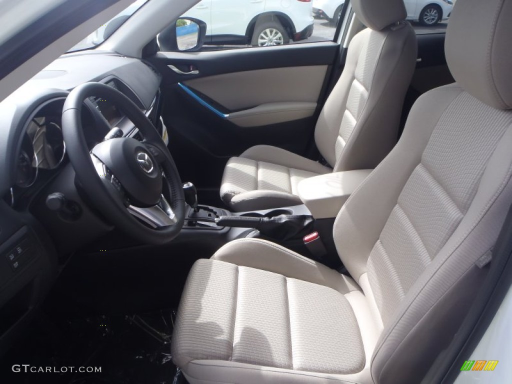 Sand Interior 2014 Mazda CX-5 Touring Photo #86209562