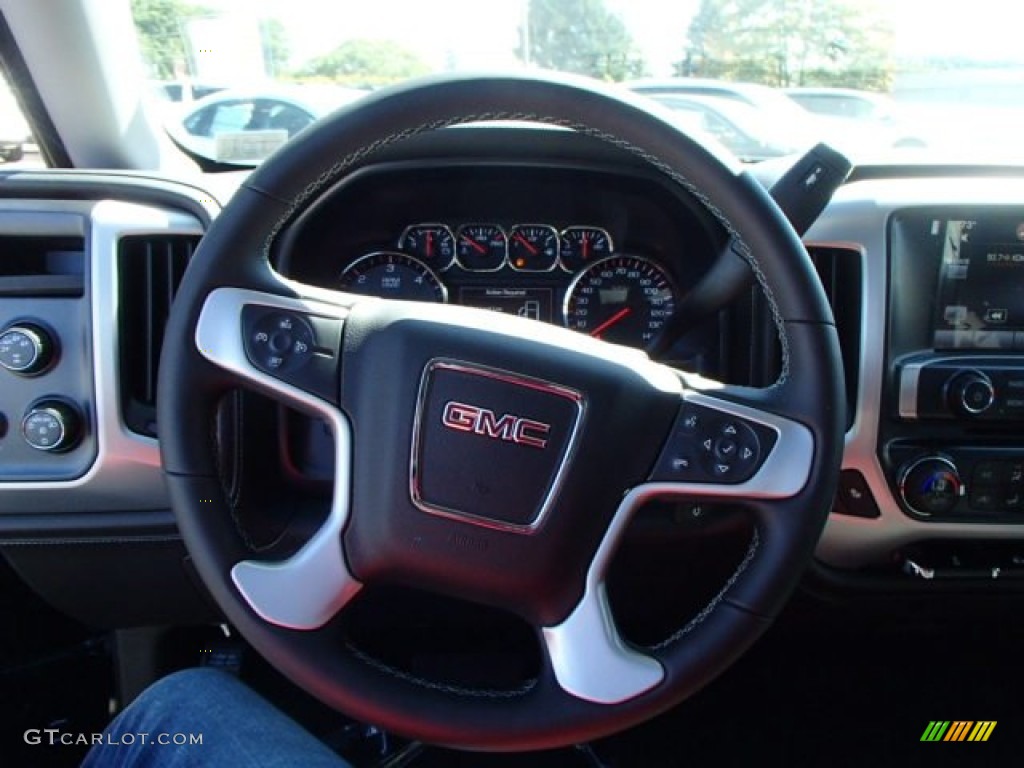 2014 Sierra 1500 SLE Crew Cab 4x4 - Onyx Black / Jet Black photo #18