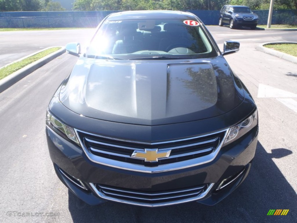 2014 Impala LTZ - Ashen Gray Metallic / Jet Black/Dark Titanium photo #2