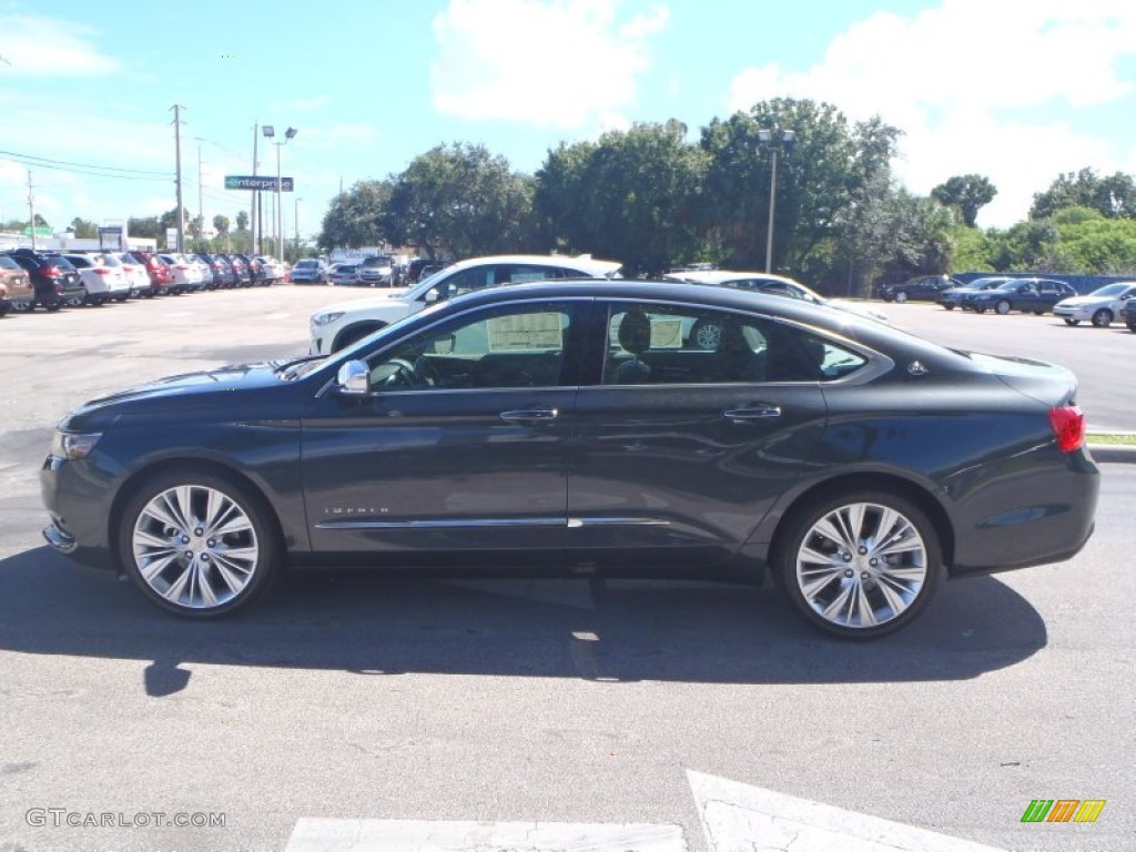 2014 Impala LTZ - Ashen Gray Metallic / Jet Black/Dark Titanium photo #3