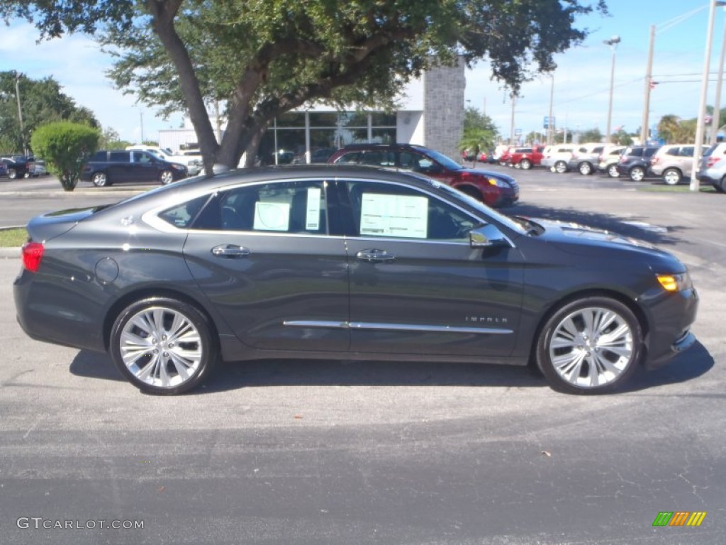 2014 Impala LTZ - Ashen Gray Metallic / Jet Black/Dark Titanium photo #6