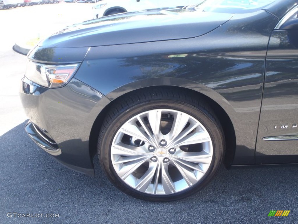 2014 Impala LTZ - Ashen Gray Metallic / Jet Black/Dark Titanium photo #7