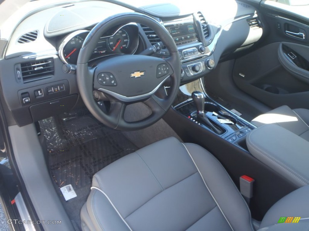 2014 Impala LTZ - Ashen Gray Metallic / Jet Black/Dark Titanium photo #9