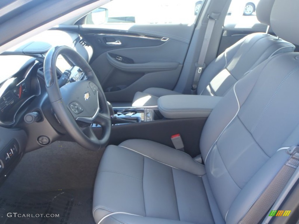 2014 Impala LTZ - Ashen Gray Metallic / Jet Black/Dark Titanium photo #10
