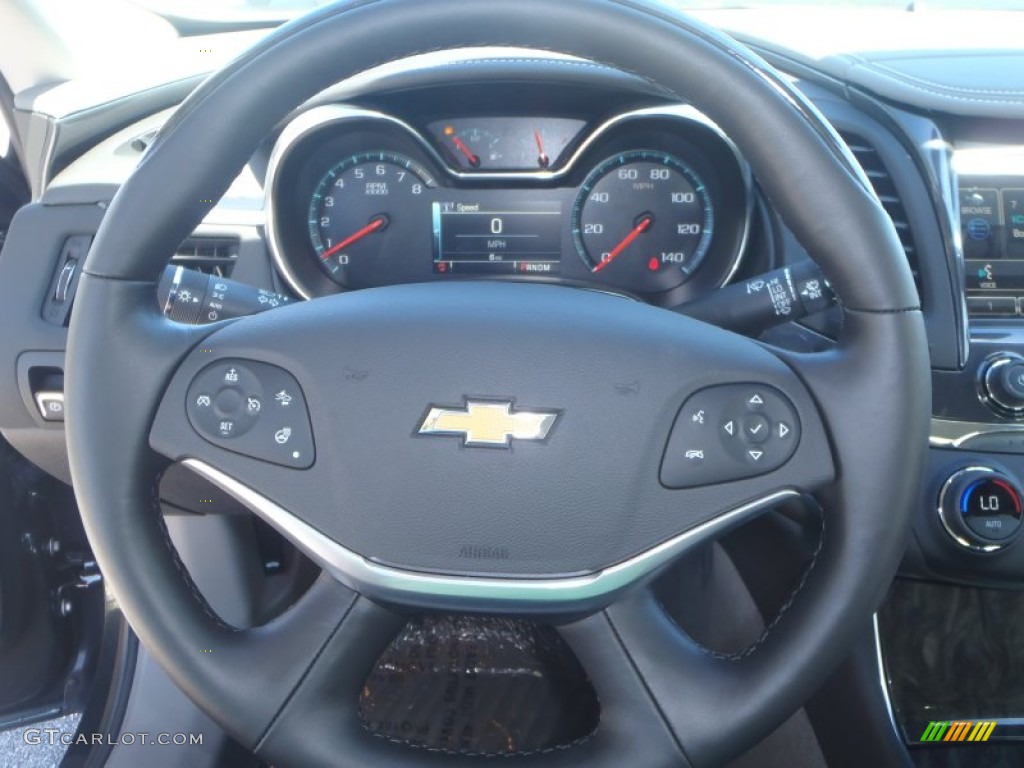 2014 Impala LTZ - Ashen Gray Metallic / Jet Black/Dark Titanium photo #12