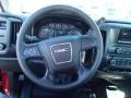 Jet Black/Dark Ash 2014 GMC Sierra 1500 Regular Cab 4x4 Steering Wheel