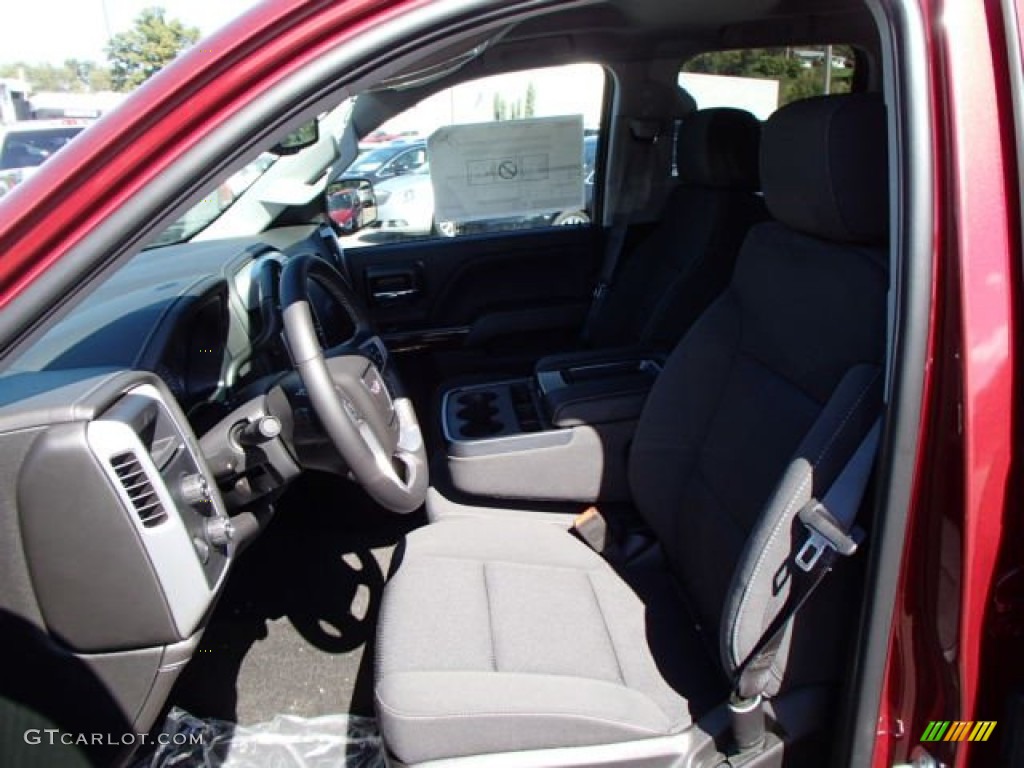 2014 Sierra 1500 SLE Double Cab 4x4 - Sonoma Red Metallic / Jet Black photo #10