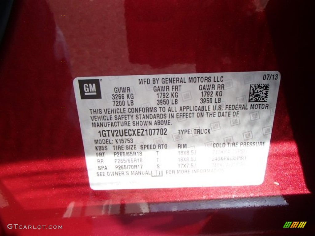 2014 Sierra 1500 SLE Double Cab 4x4 - Sonoma Red Metallic / Jet Black photo #20