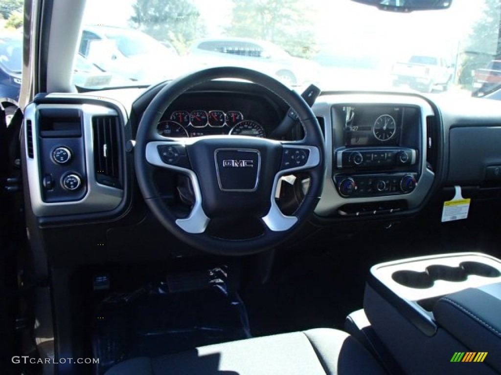 2014 Sierra 1500 SLE Double Cab 4x4 - Bronze Alloy Metallic / Jet Black photo #12