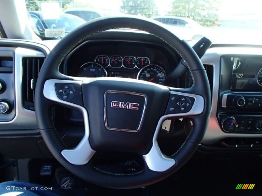 2014 Sierra 1500 SLE Double Cab 4x4 - Bronze Alloy Metallic / Jet Black photo #18