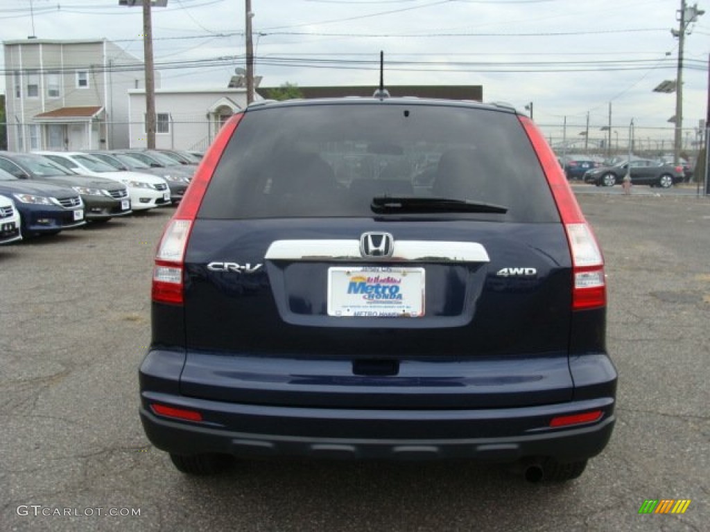 2010 CR-V EX-L AWD - Royal Blue Pearl / Black photo #5