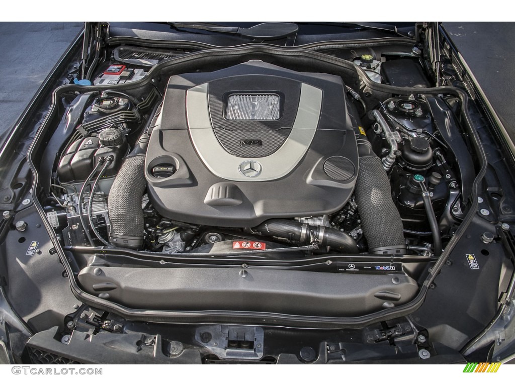 2009 Mercedes-Benz SL 550 Roadster Engine Photos