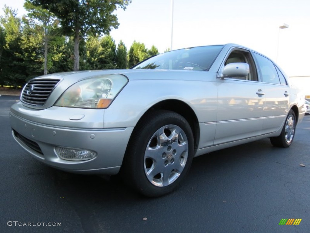 Millenium Silver Metallic Lexus LS