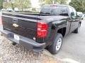 2014 Black Chevrolet Silverado 1500 WT Double Cab 4x4  photo #2