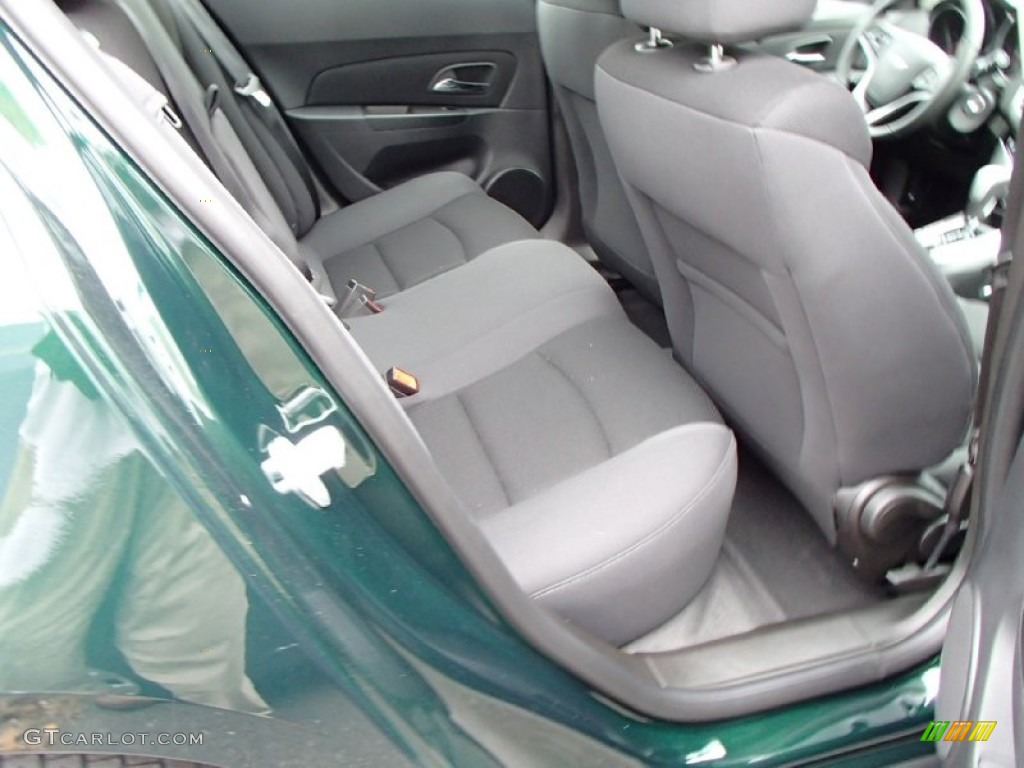 2014 Cruze LT - Rainforest Green Metallic / Jet Black photo #7